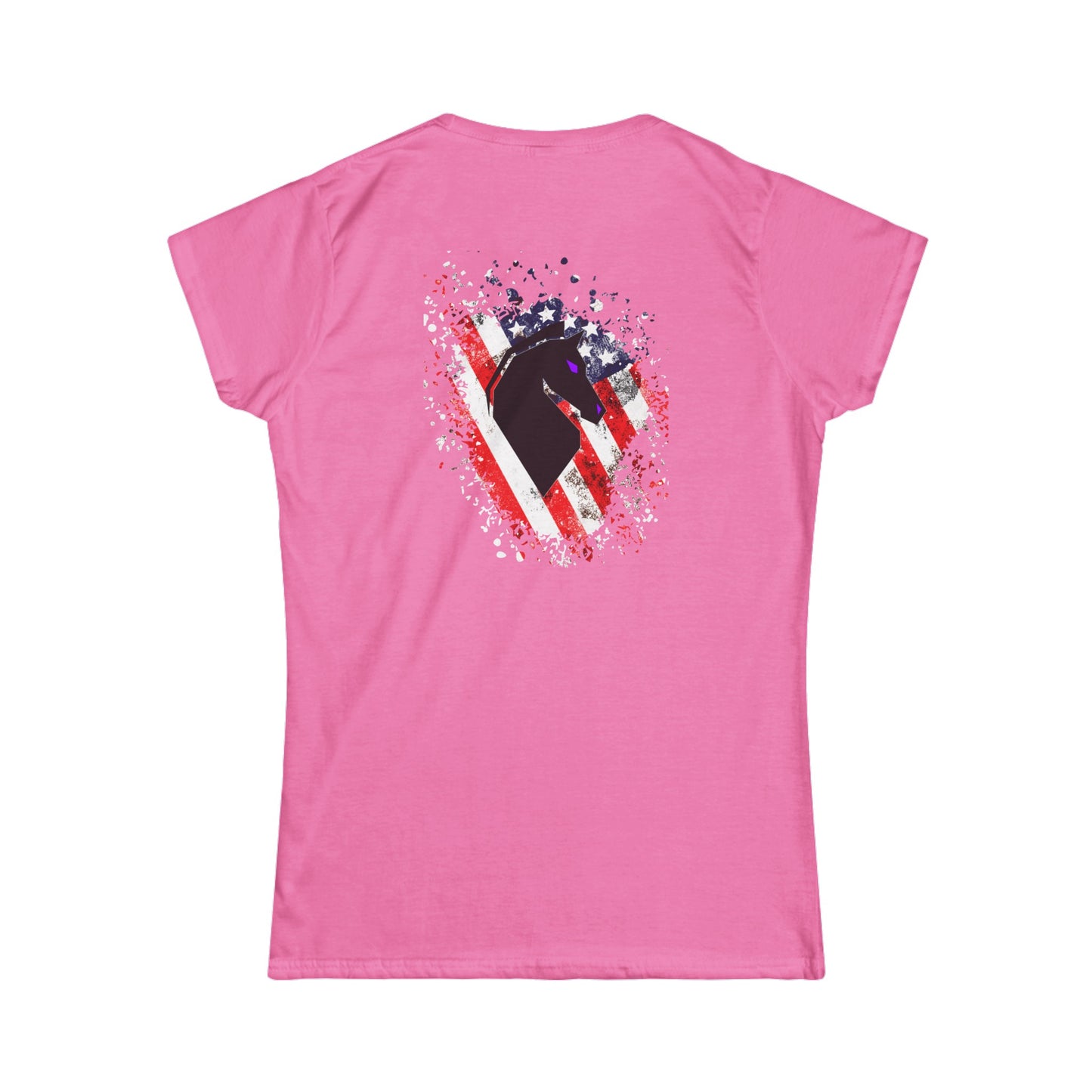 "The Red, White, And Blue" Women's Fitted T Shirt