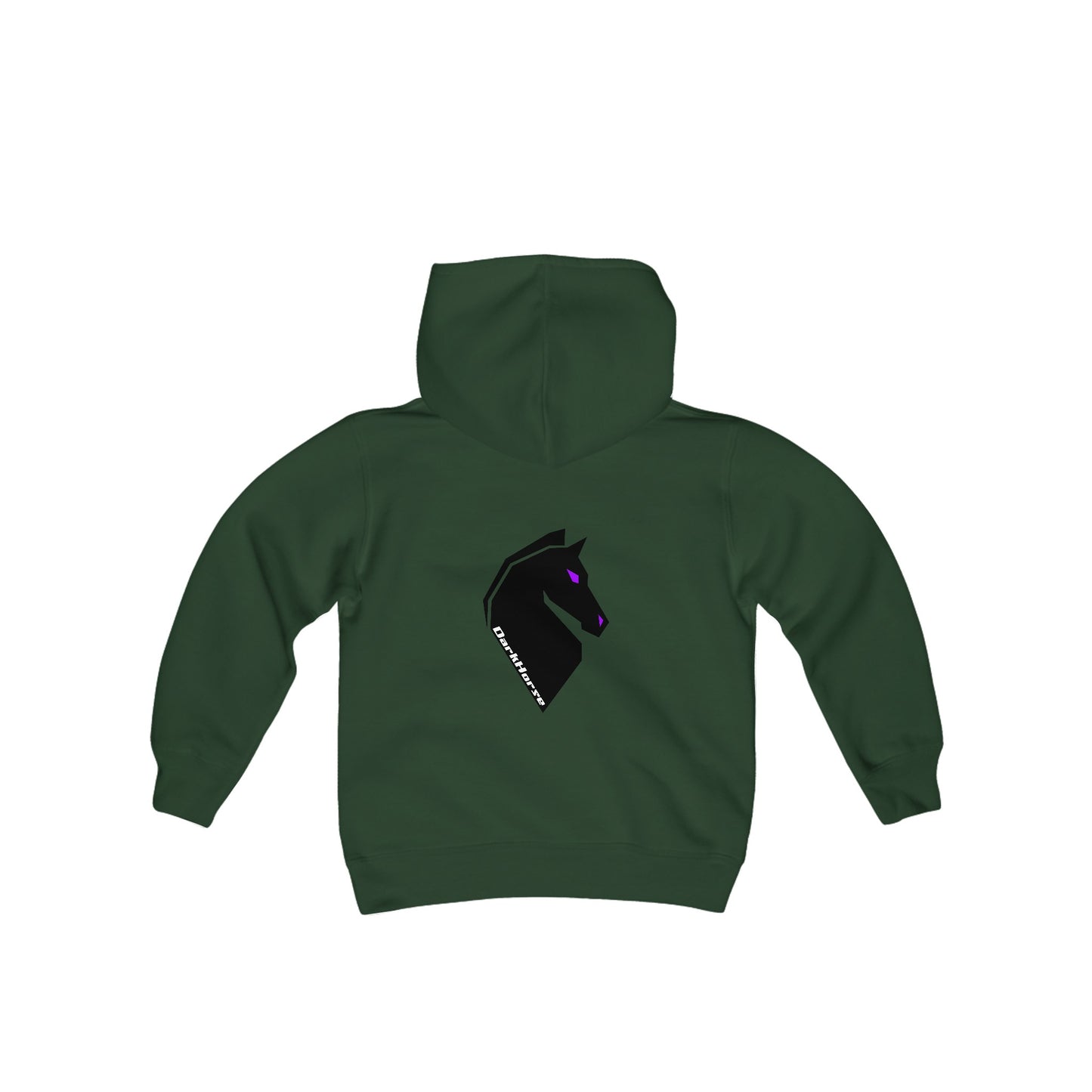 Camo Front Logo Youth Hoodie