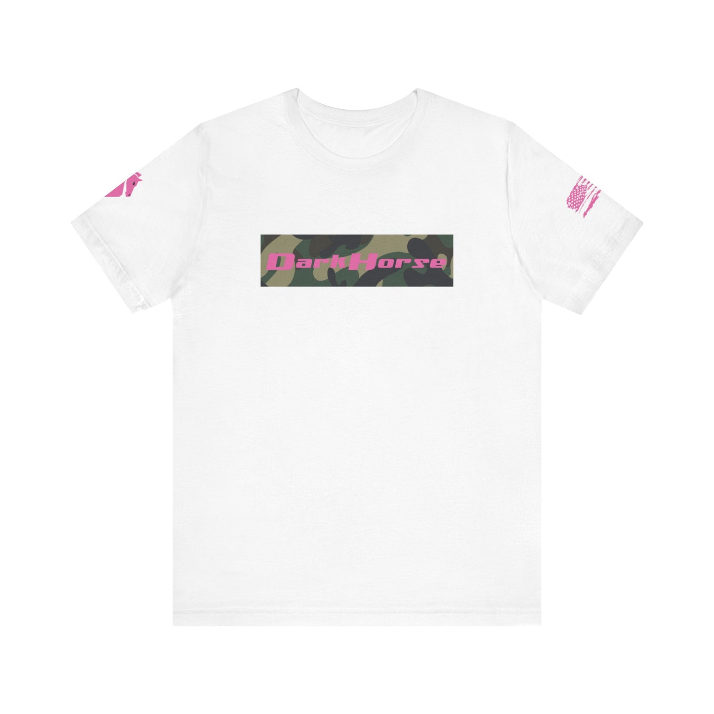 Camo Front logo in Pink