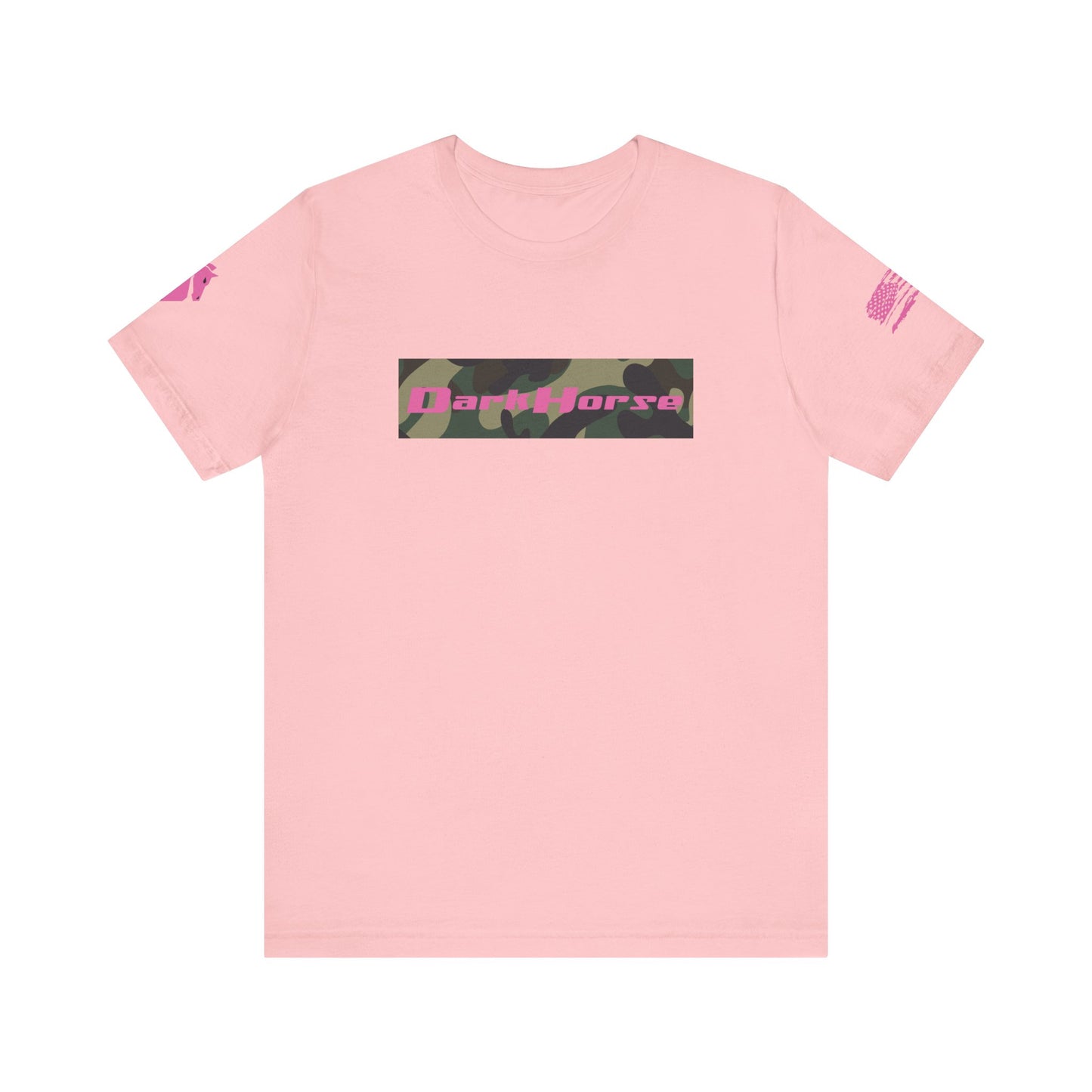 Camo Front logo in Pink