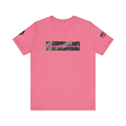 Camo Front logo in Pink