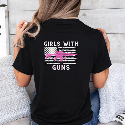 "Girls With Guns" Classic Fit T-Shirt