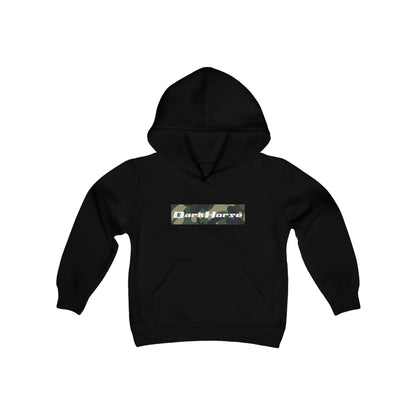 Camo Front Logo Youth Hoodie