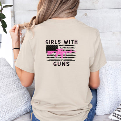 "Girls With Guns" Classic Fit T-Shirt