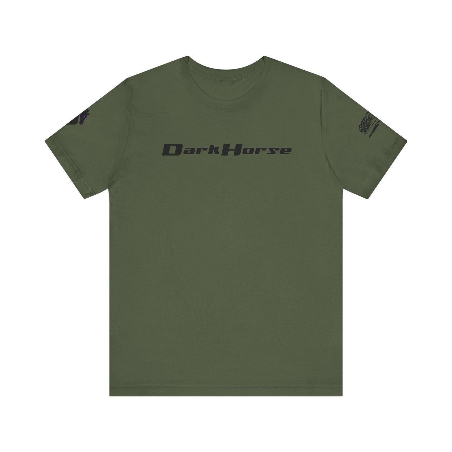 DarkHorse Sleeve Print T-Shirt