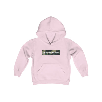 Camo Front Logo Youth Hoodie