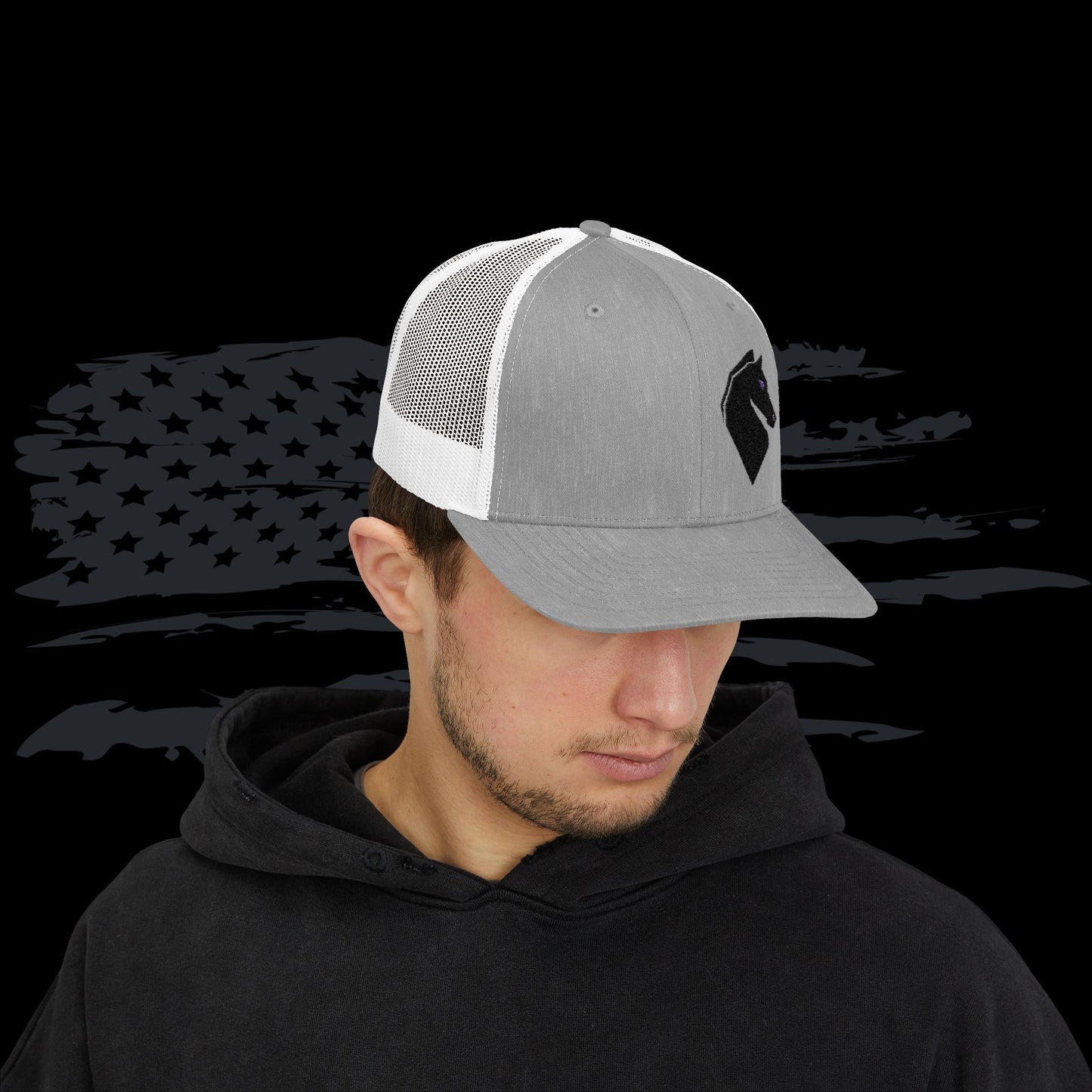 DarkHorse Snap Back Trucker hat