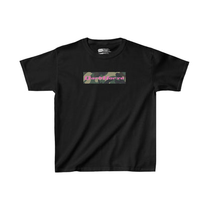 Youth Girls Camo Front Logo T-Shirt