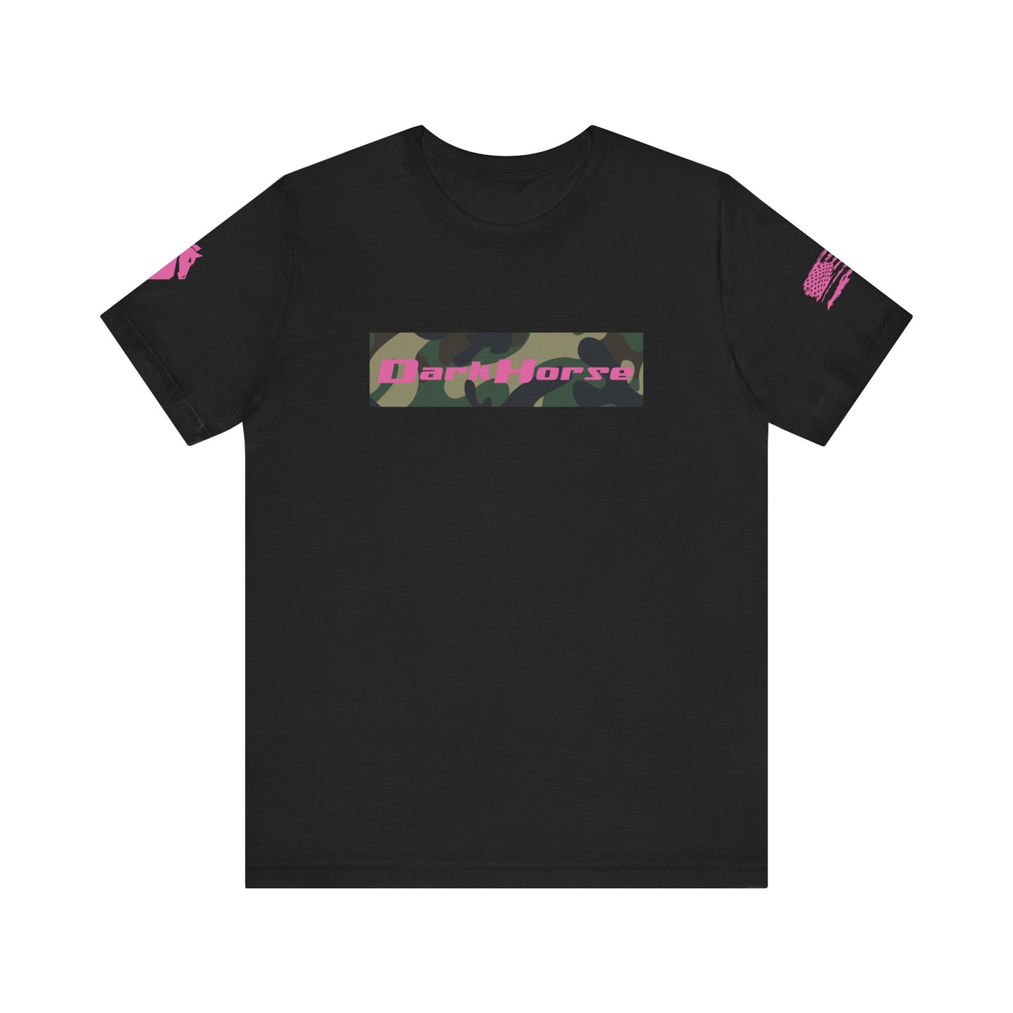 Camo Front logo in Pink