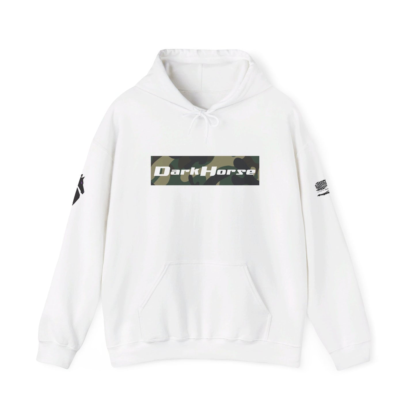 Camo Front Logo Hoodie