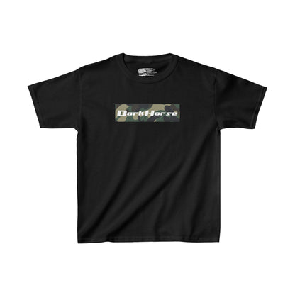 Youth Camo Front Logo T-Shirt