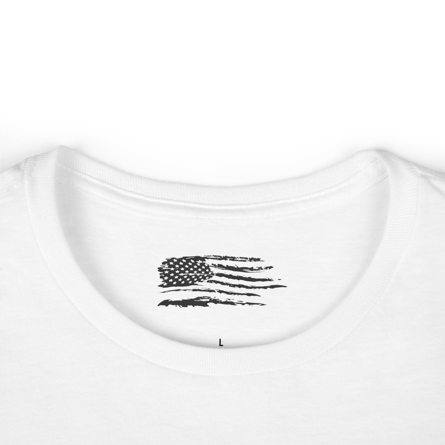 "The Red, White, And Blue" Women's Fitted T Shirt