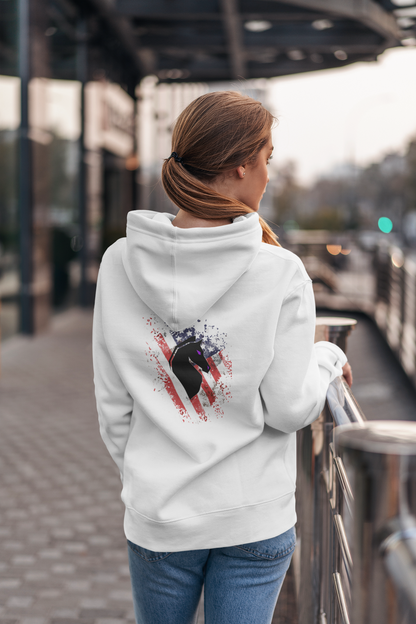 Womens "The Red, White, And Blue" Hoodie