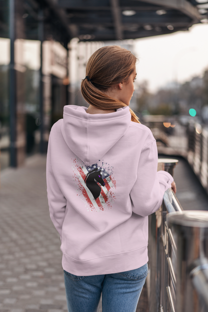 Womens "The Red, White, And Blue" Hoodie