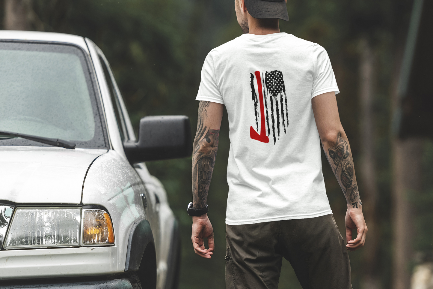 Thin Red Line T Shirt