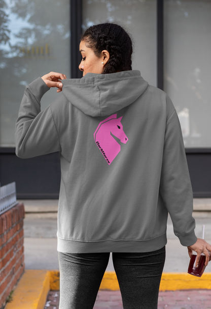 Staple DarkHorse Zip Up hoodie in Pink