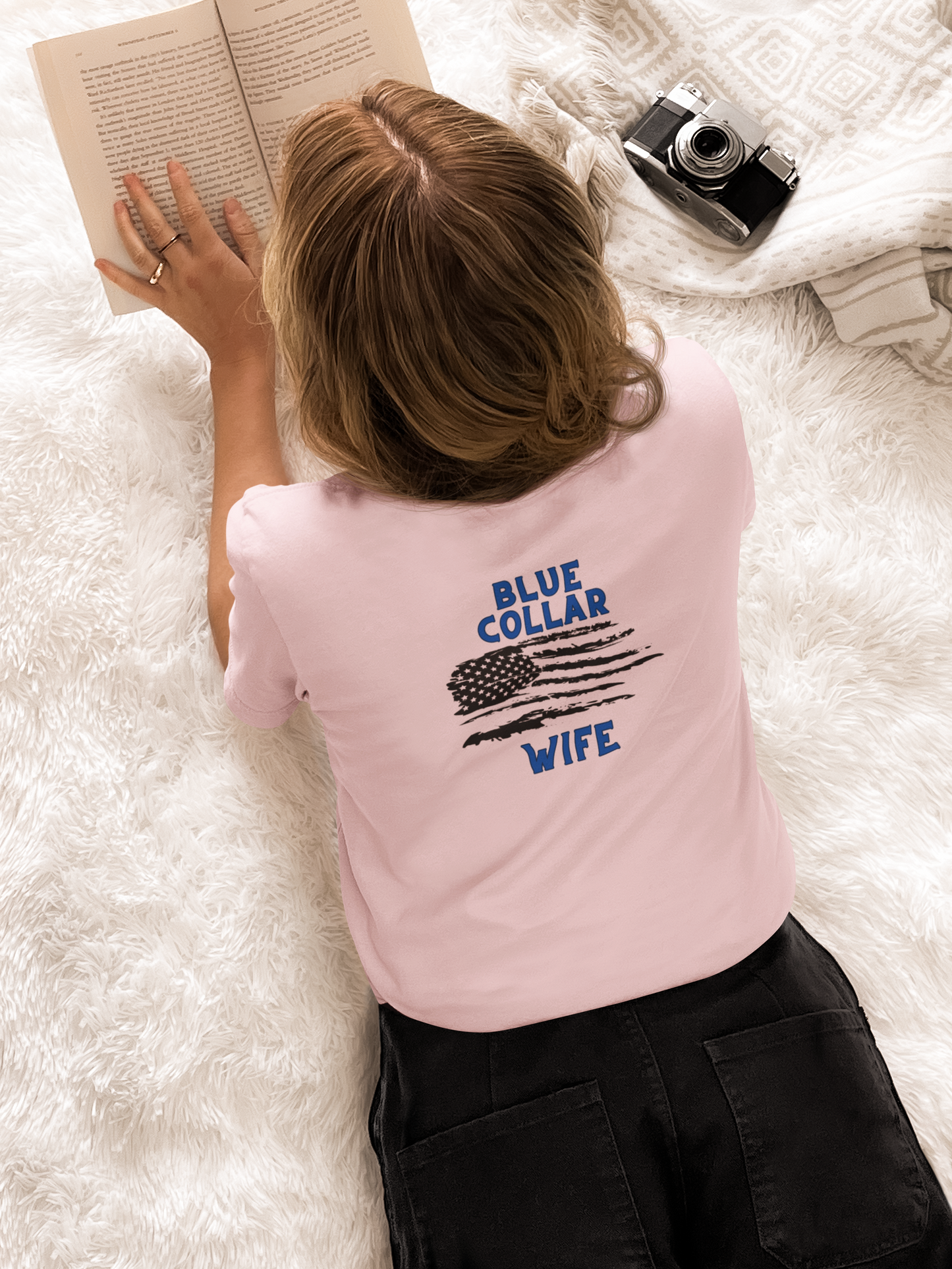 Blue Collar Wife T Shirt